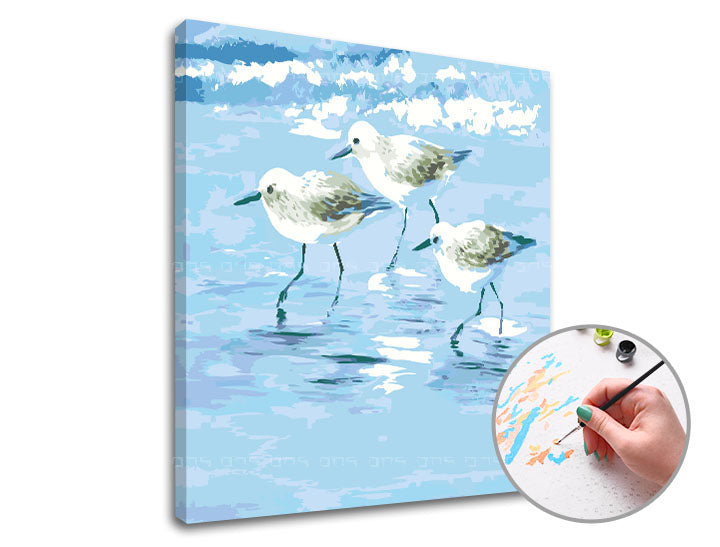 Schilderen op nummer ARTMiE Tea – 50 × 50 cm – afbeelding 2