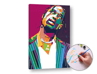 Schilderen op nummer ARTMiE Travis Scott – 60 × 40 cm – afbeelding 3