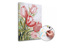 Schilderen op nummer ARTMiE Tulipanes – 60 × 90 cm