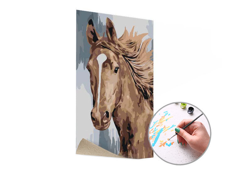 Schilderen op nummer ARTMiE Young Puppy – lage moeilijkheidsgraad – afbeelding 3