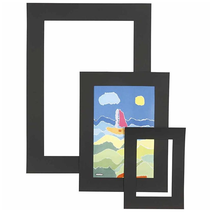 Mat (Passe-Partout), Size A3-A4-A5, 75 pcs | Various Colors — image 3
