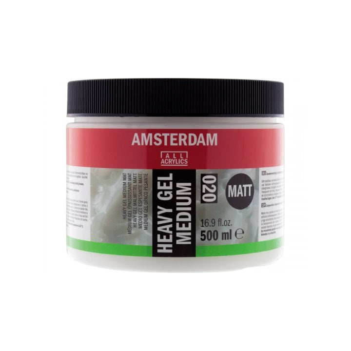 Amsterdam Heavy Gel mat gelmedium 020, 500 ml
