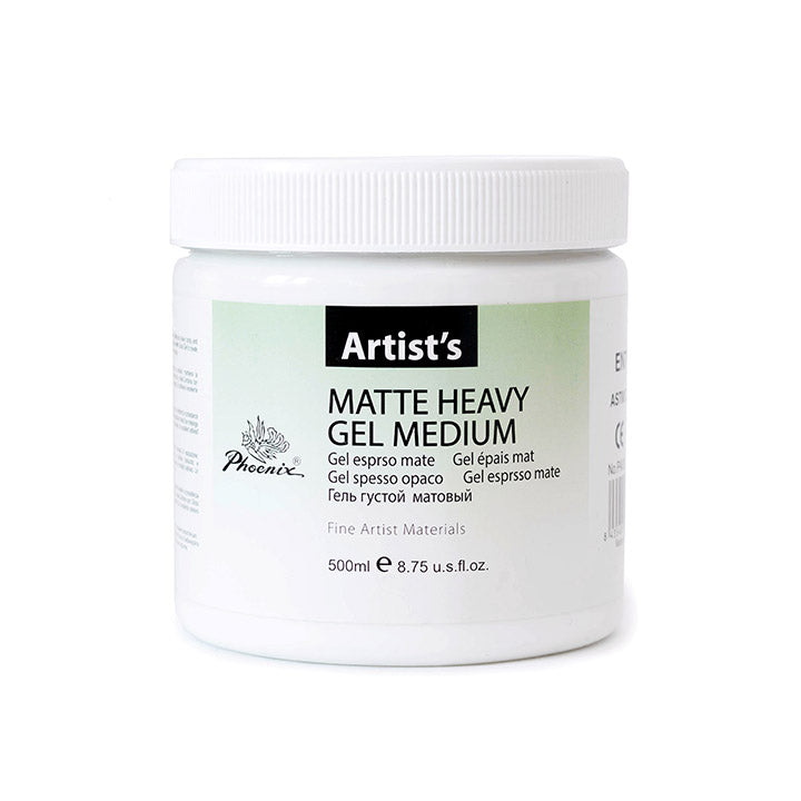 Phoenix mat gelmedium Heavy 500 ml