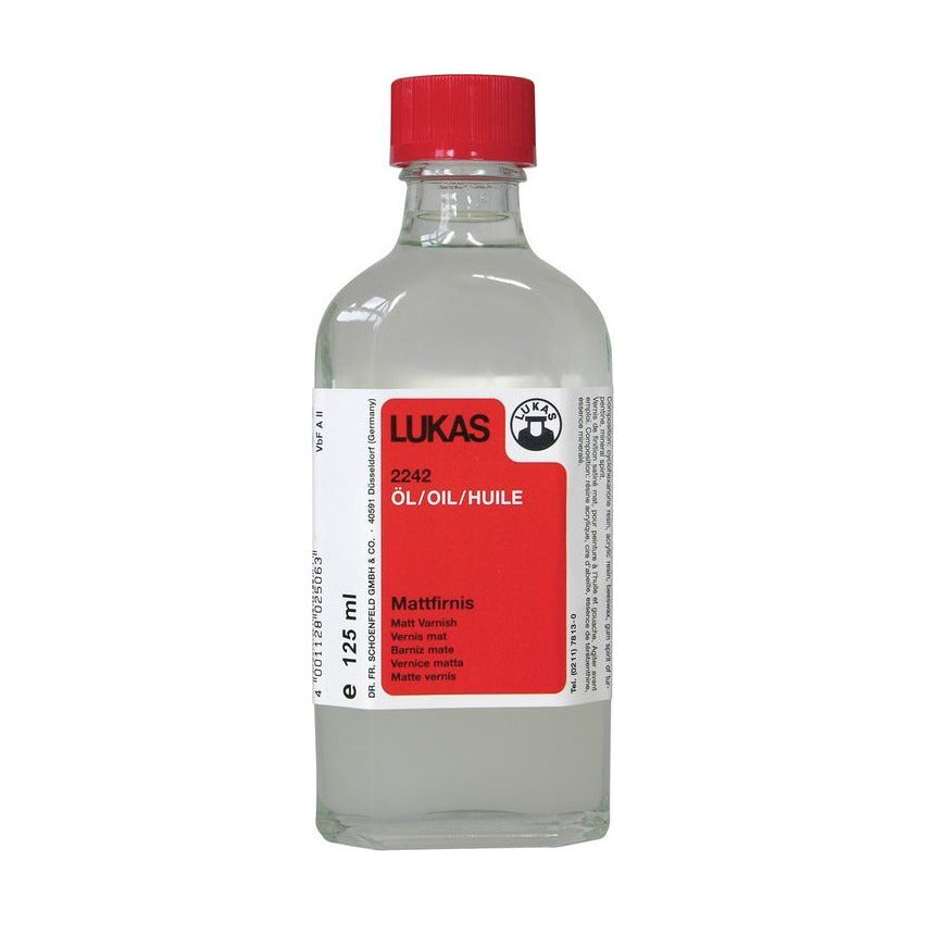 LUKAS matte vernis voor olieverf 125 ml