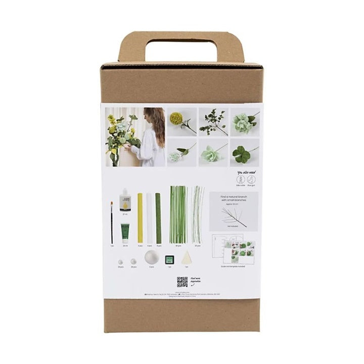 Creativ Company knutselset papieren bloemen van crêpepapier, maxi – afbeelding 2