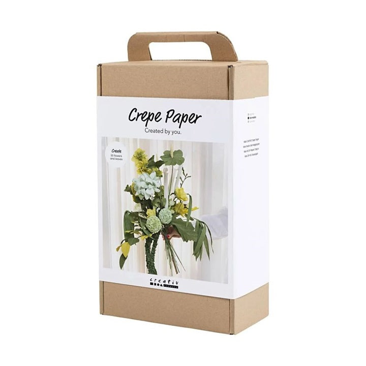 Creativ Company knutselset papieren bloemen van crêpepapier, maxi – afbeelding 3