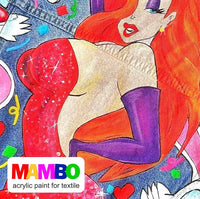 Kompozit MAMBO metallic textielverf 20 ml – zilver, goud – afbeelding 4