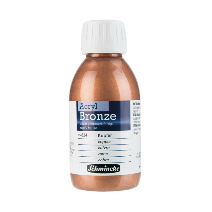 Schmincke Acryl-Bronze metallic acrylverf 150 ml – afbeelding 6