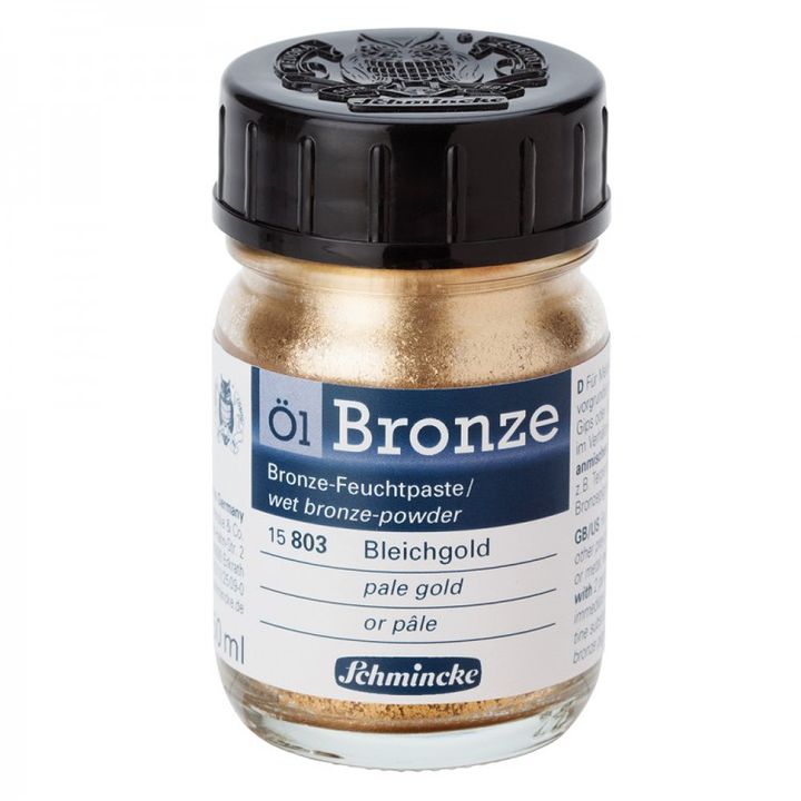 Schmincke Oil-Bronze metallic pigmentpoeder 50 ml – afbeelding 5
