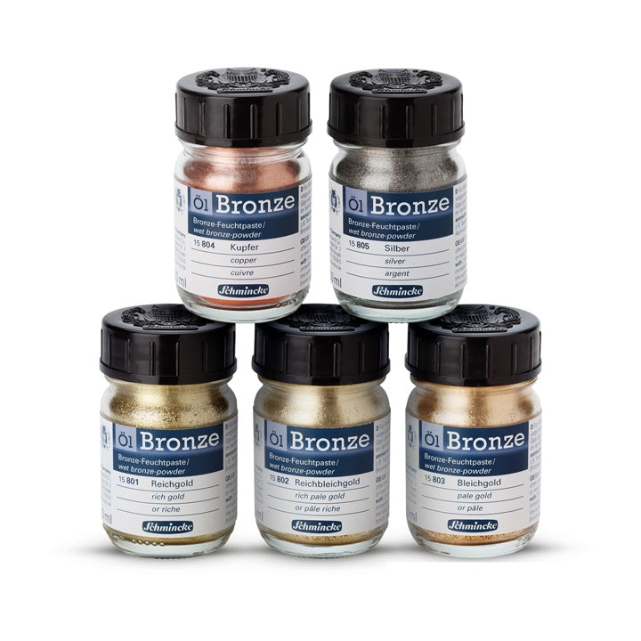 Schmincke Oil-Bronze metallic pigmentpoeder 50 ml