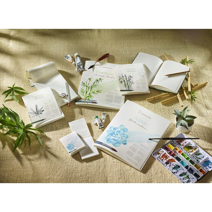 Hahnemühle Bamboo mixed-mediablok mini 10,5 × 8 cm – afbeelding 4