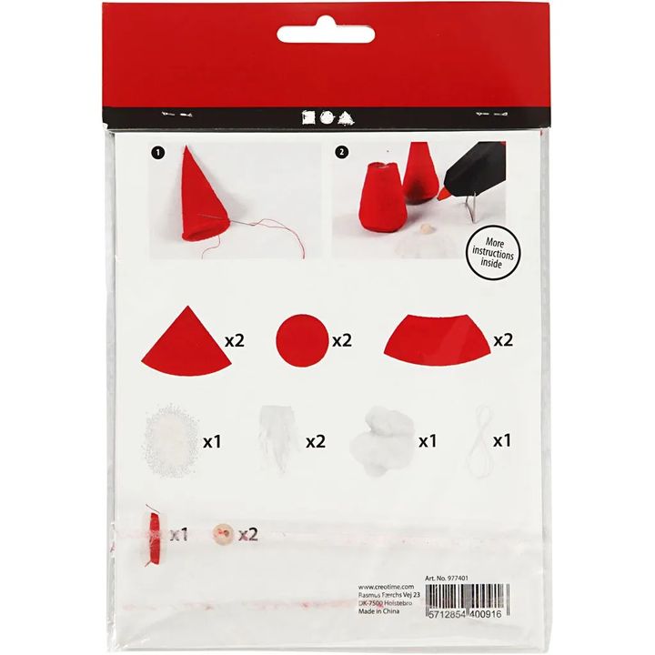Mini Christmas Elf Craft Set - Image 3