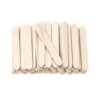 DP Craft mini houten knutselstokjes 6,5 × 1 cm, 100 stuks – afbeelding 2