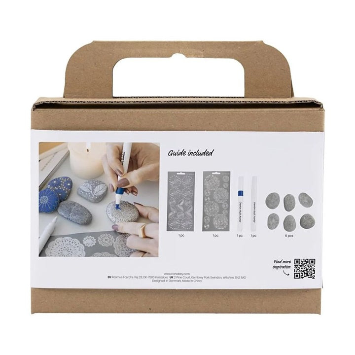 Creativ Company mini set stenen versieren – blauw – afbeelding 2