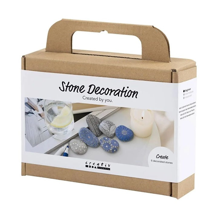 Creativ Company mini set stenen versieren – blauw – afbeelding 3