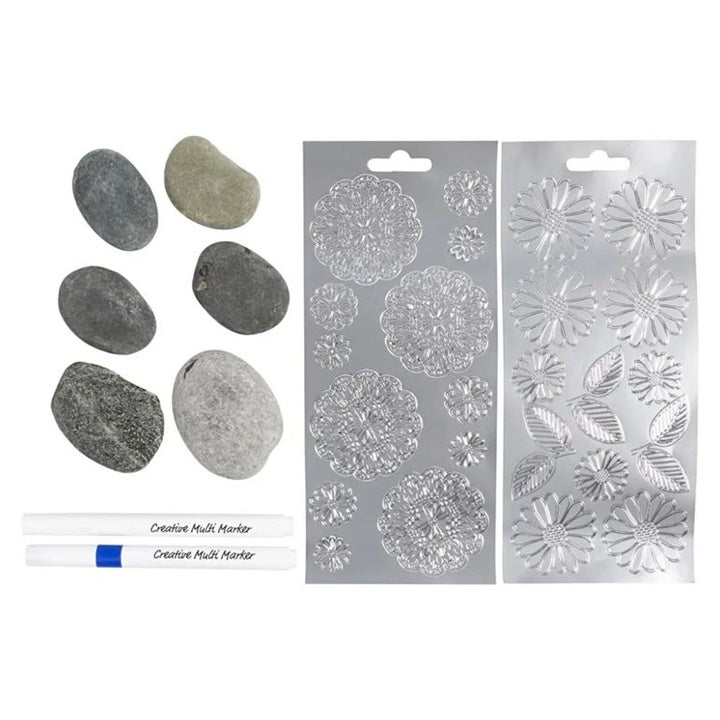 Creativ Company mini set stenen versieren – blauw – afbeelding 4