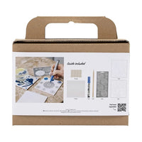Creativ Company mini set porselein schilderen – onderzetters – afbeelding 2