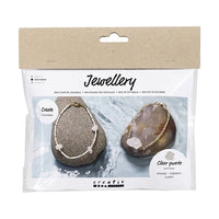 Creativ Company mini sieradenset bergkristal armbanden, 2 stuks