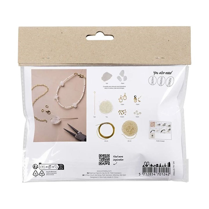 Creativ Company mini sieradenset bergkristal armbanden, 2 stuks – afbeelding 2