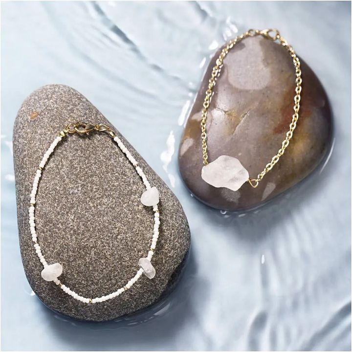 Creativ Company mini sieradenset bergkristal armbanden, 2 stuks – afbeelding 3