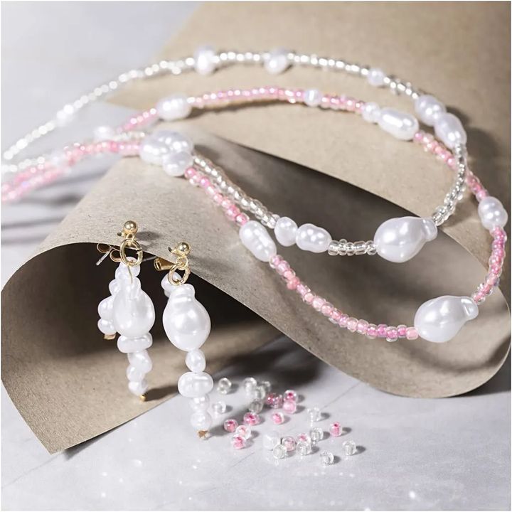 Creativ Company mini-knutselset sieraden: kettingen en oorbellen – afbeelding 4