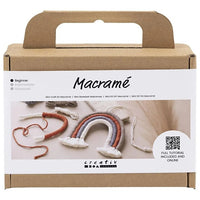 Creativ Company mini-macraméset regenboog