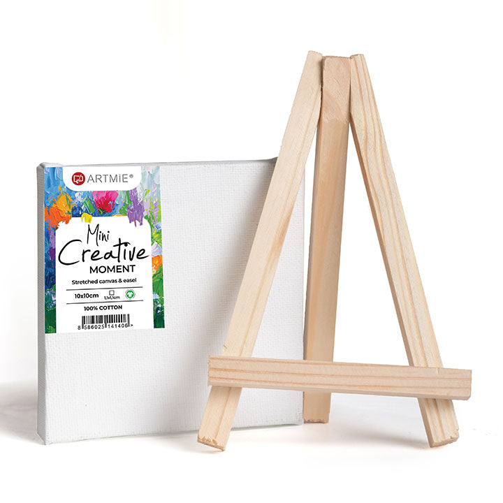 Schildersezel met schildersdoek ARTMiE Mini Creative Moment – afbeelding 2