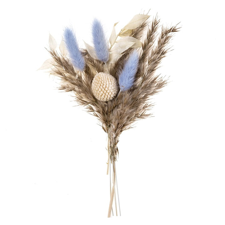Droogbloemenboeketje Savannah Blue, 20 cm – DP Craft – afbeelding 3