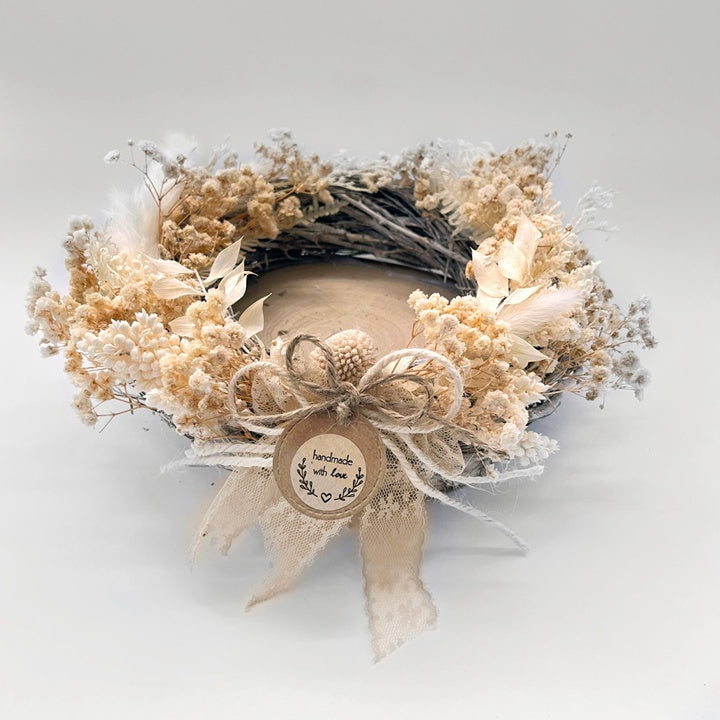 Droogbloemenboeketje Vanilla Dream, 20 cm – DP Craft – afbeelding 3