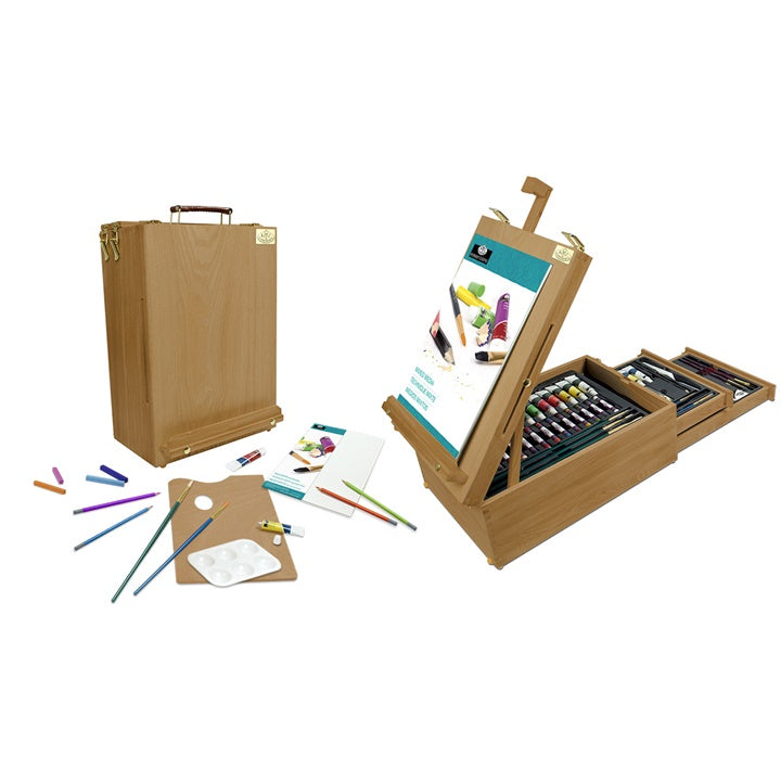 Royal & Langnickel mixed-media teken- en schilderset, 104-delig – afbeelding 2