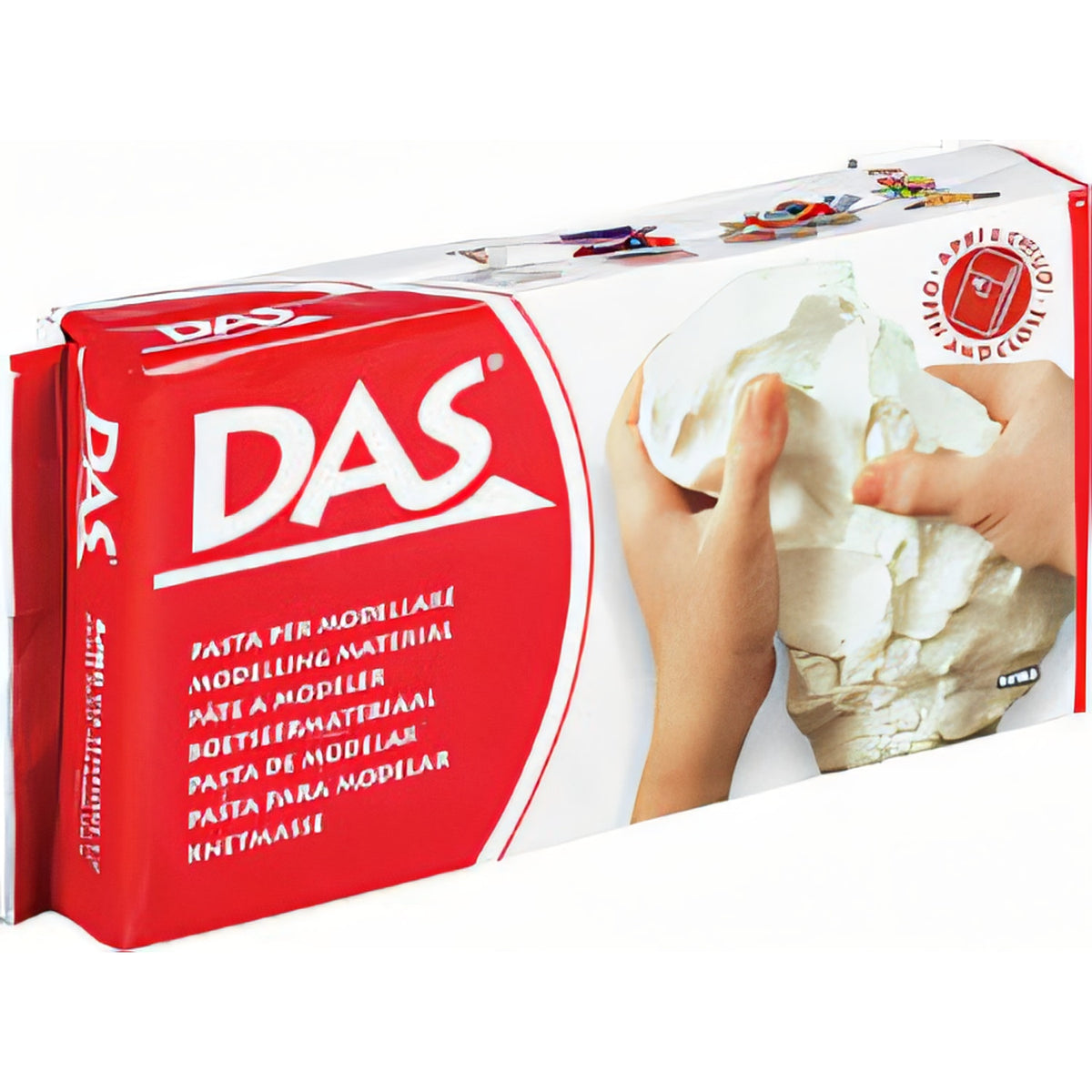 DAS luchtdrogende klei wit, 500 g