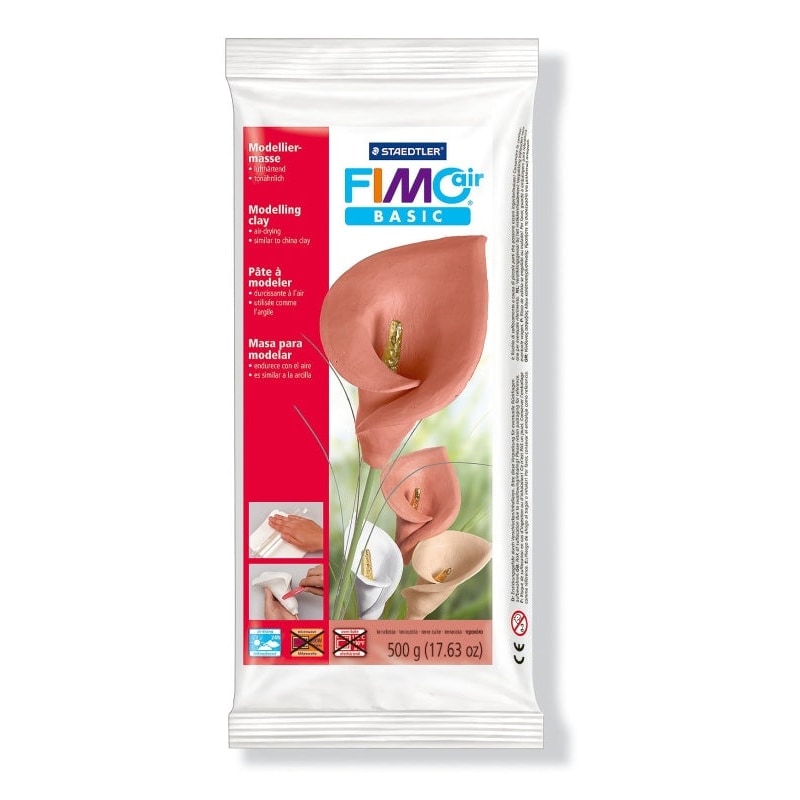 FIMO Air Basic luchtdrogende klei 500 g, terracotta