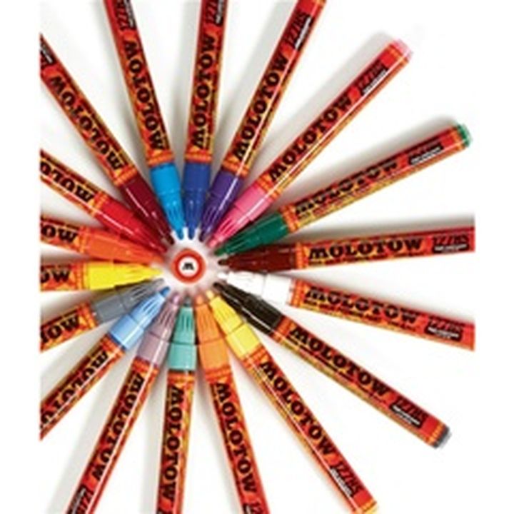 MOLOTOW Acrylic Markers - ONE4ALL 2 mm | various colors — image 1
