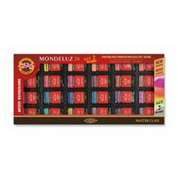 Koh-i-Noor Mondeluz II aquarelverf 24 napjes in kunststof etui