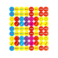 DP Craft motivatiestickers, set van 280 stuks