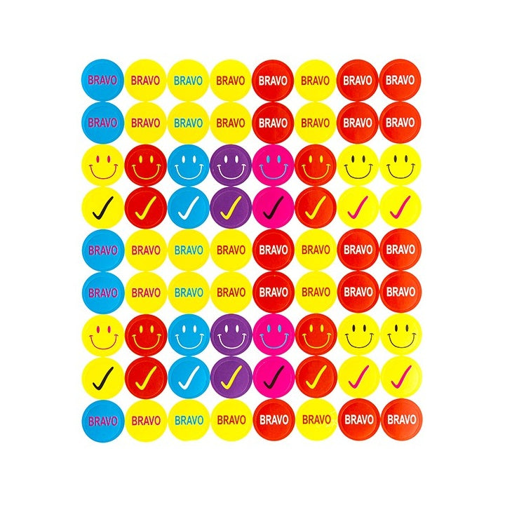DP Craft motivatiestickers, set van 280 stuks