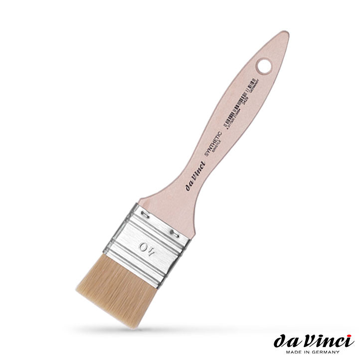 da Vinci Synthetic Bristle 2429 plat penseel (mottler)