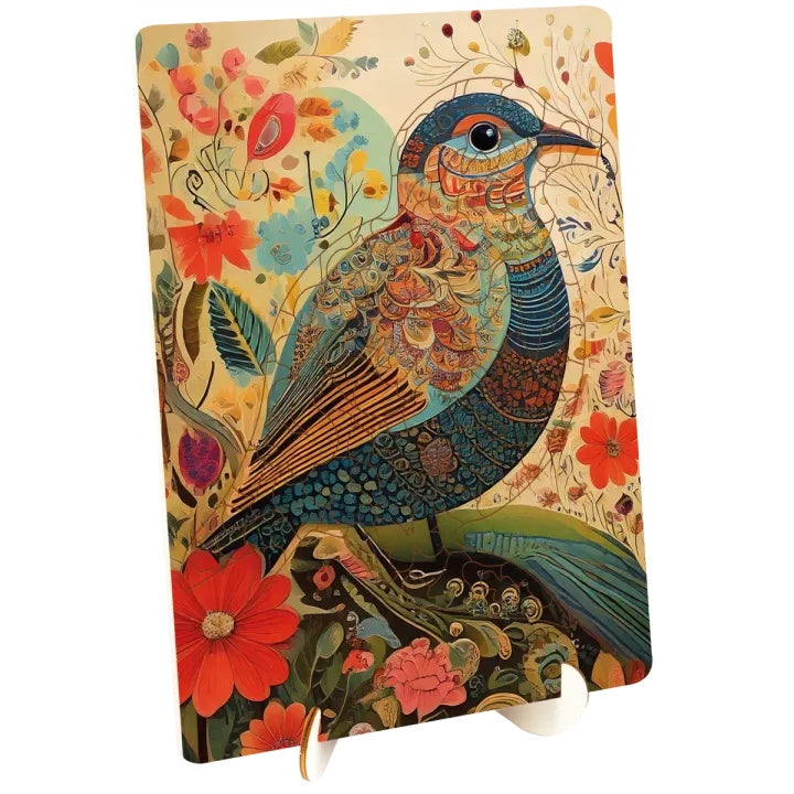 Puzzle en bois MOXY Oiseau – 130 pièces – image 3