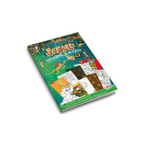 Moxy kleur- en activiteitenboek Jungle, A4, 64 pagina’s