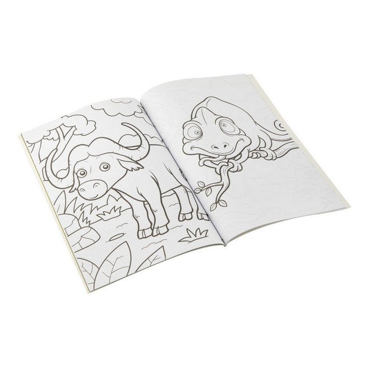 Moxy kleur- en activiteitenboek Jungle, A4, 64 pagina’s – afbeelding 3