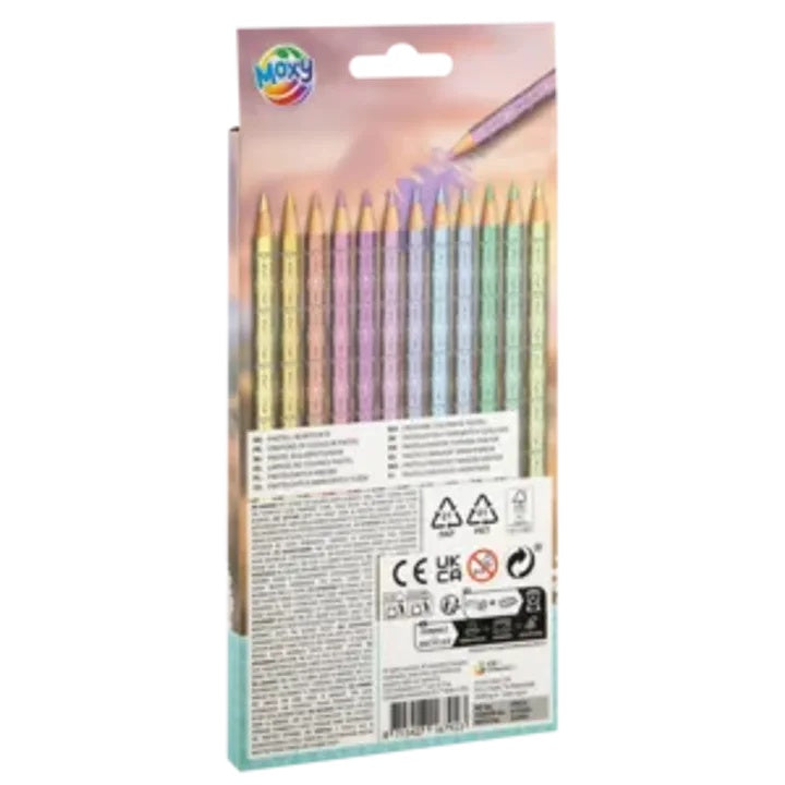 MOXY Pastel Horse Colored Pencils, Set of 12 — image 2