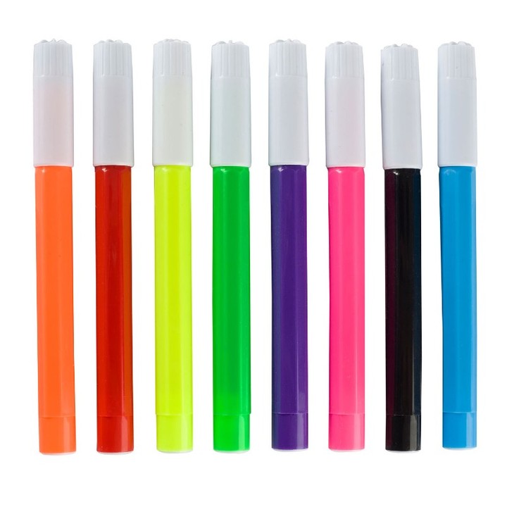 Moxy Jumbo viltstiften, set van 8 kleuren – afbeelding 2