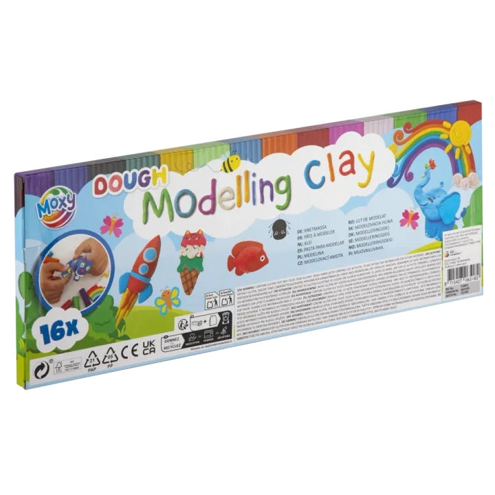 Moxy speelklei set, 16 kleuren – afbeelding 2