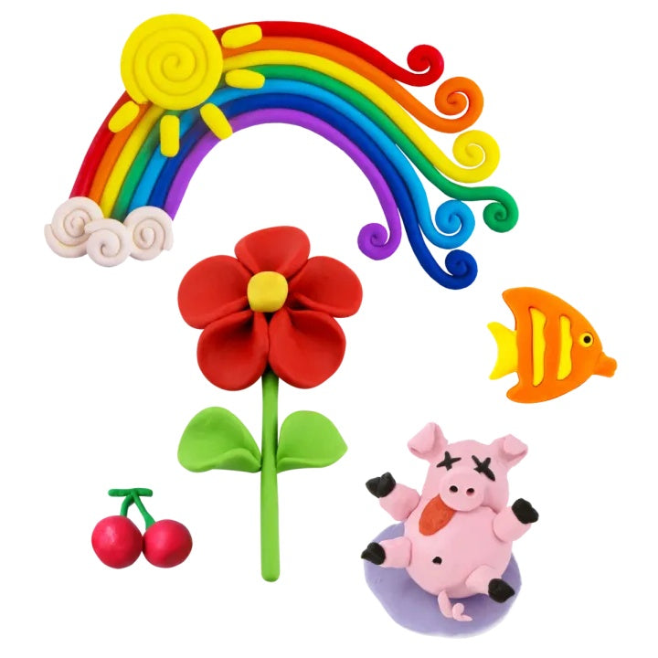 Moxy speelklei set, 16 kleuren – afbeelding 3