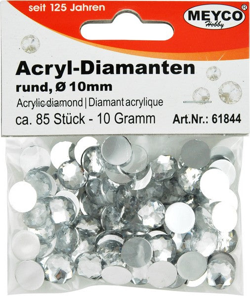 Acrylic Diamonds – 10 mm (85 ks)