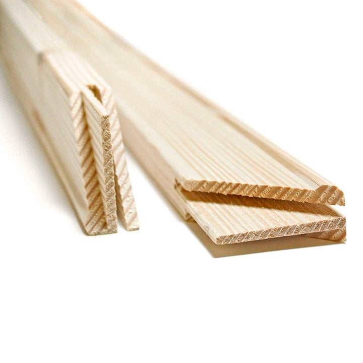 Spielatten Gallery ARTMiE, vurenhout, 4,5 × 2 cm, 20–200 cm – afbeelding 2