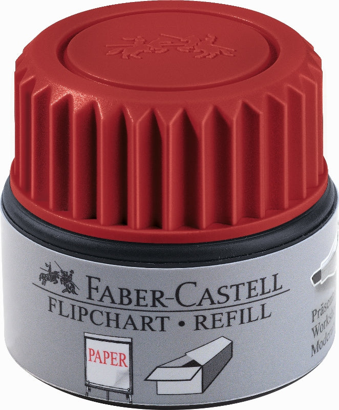 Faber-Castell GRIP navulling voor flipchartmarker 30 ml