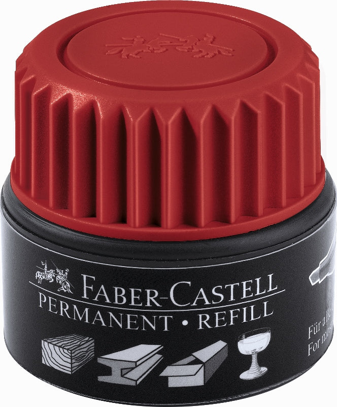 Faber-Castell GRIP navulling voor permanent marker 30 ml