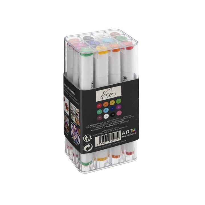 Nassau Fine Art Double-Sided Marker Set of 12 — image 4