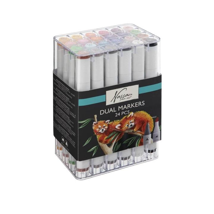 Nassau Fine Art Double-Sided Marker Set of 24 — image 1